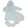 H33579: Baby Sky Plush Dressing Gown & Pyjama Set (3-24 Months)